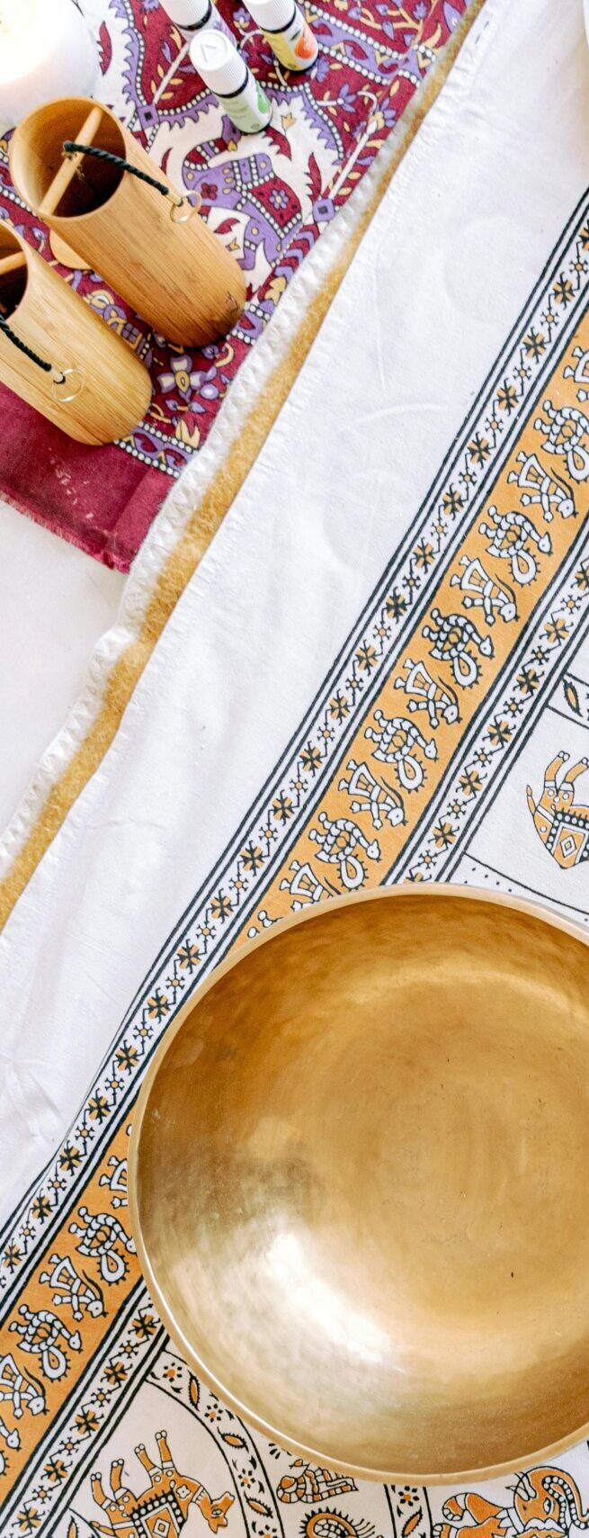 Klangschale Achtsamkeit Entspannung